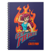 Persoonlijk vind je Fierce Girl Notitieboek (Voorkant)