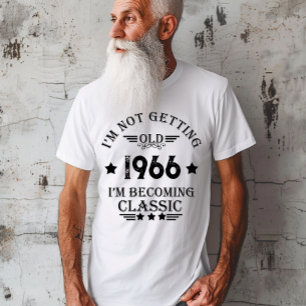 Persoonlijk vintage 60e verjaardagscadeau t-shirt