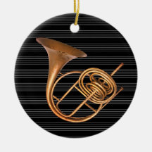Persoonlijk vintage hoorn muziekinstrument koper
