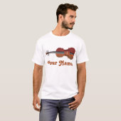 Persoonlijk Violin T-shirt Gift (Voorkant volledig)