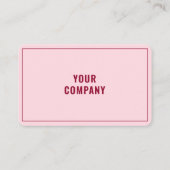 Persoonlijk Visitekaartje voor speciale acties voo (Achterkant)