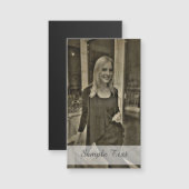 Persoonlijk voeg Foto en Tekst toe (Voorkant / Achterkant)