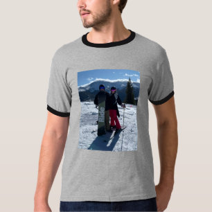 Persoonlijk voeg je eigen foto toe t-shirt