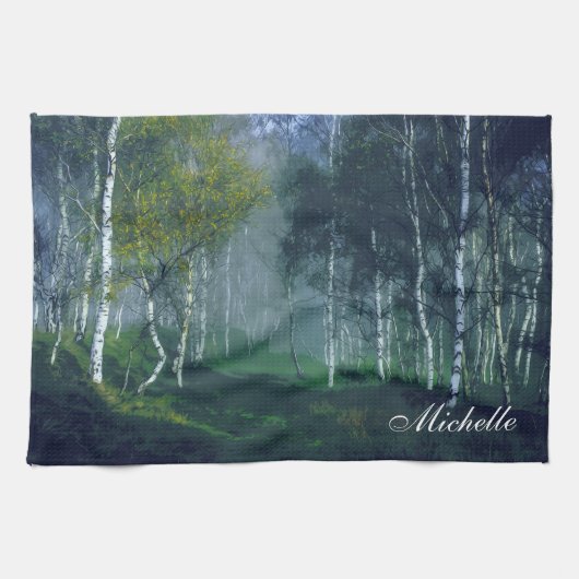 Persoonlijk voeg uw eigen keukenhanddoek toe (Horizontaal)