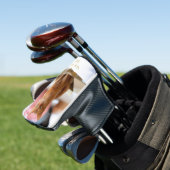 Persoonlijk voeg Uw Kat Foto en Tekst toe Golfheadcover (Insitu)