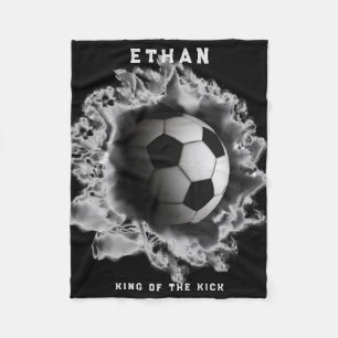 Persoonlijk Voetbal Cadeau Fleece Deken