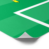 Persoonlijk voetbal en spelers poster (Hoek)