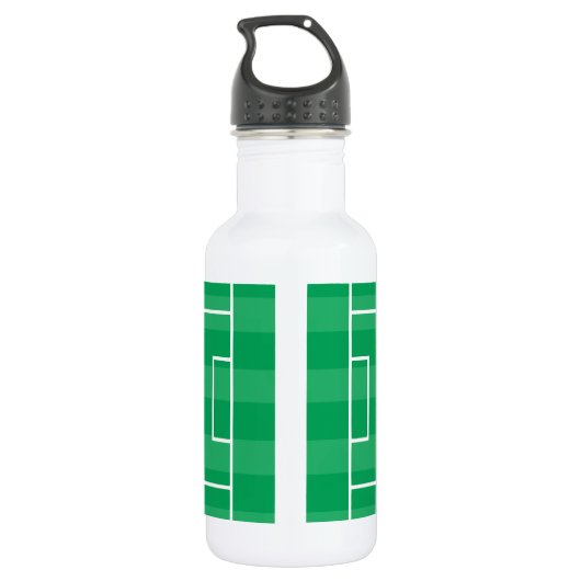 Persoonlijk voetbal en spelers waterfles (Achterkant)