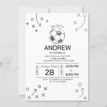 Persoonlijk voetbalverjaardagsfeestje