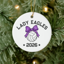 Persoonlijk Volleyball Team Ornament | Aangepaste