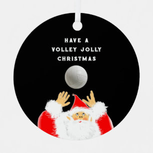 Persoonlijk volleyball-verzamelobject 2022 metalen ornament