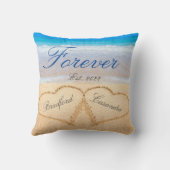 Persoonlijk voor altijd | Zandweduwschap Kussen (Achterkant)