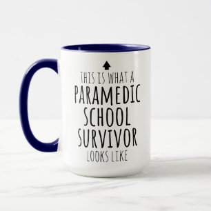 Persoonlijk voor paramedicus-schooloverlever mok