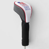 Persoonlijk voor US Militair Golfheadcover (Schuin)