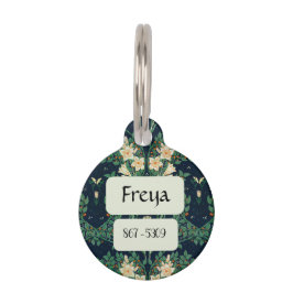 Persoonlijk Walter Crane "Francesca" Botanisch Huisdierpenning