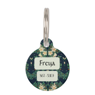 Persoonlijk Walter Crane "Francesca" Botanisch Huisdierpenning