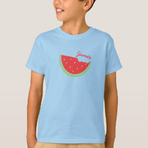 Persoonlijk watermeloen zomer T-shirt