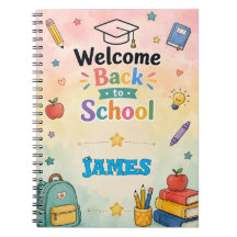 Persoonlijk Welkom Terug naar School Notitieboek