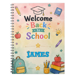 Persoonlijk Welkom Terug naar School Notitieboek