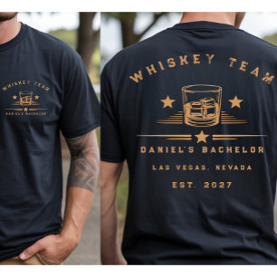 Persoonlijk Whisky Thema Weekend Vrijgezellenfeest T-shirt