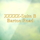 Persoonlijk Winkeladres nummer Gold Black Raamsticker (Vel 3)