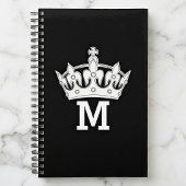 Persoonlijk Witte Kroon Monogram Planner