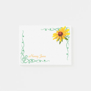 Persoonlijk - Yellow Black-Eyed Susan Photo Post-it® Notes