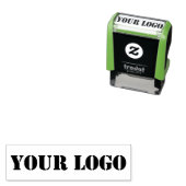 Persoonlijk zelfinkend stempel met uw logo (In situ)