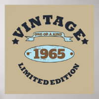 Persoonlijk zestig vintage 60ste verjaardagsfeest