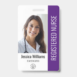 Persoonlijk ziekenhuis personeel logo & foto ID Badge