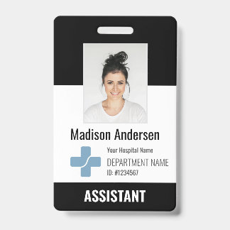 Persoonlijk Ziekenhuis Werknemerslogo & Foto ID Badge