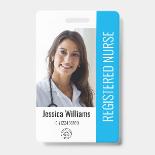 Persoonlijk Ziekenhuis Werknemerslogo & Foto ID Badge