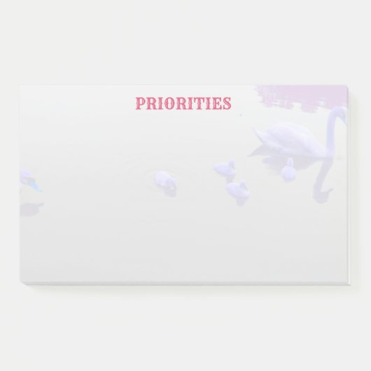 Persoonlijk Zwanenmeer Post-it® Notes (Voorkant)