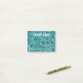 Persoonlijk Zwembad Post-it® Notes (Op bureau)