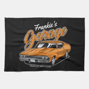 Persoonlijke 1968 396 Klassieke Spierauto Garage T Theedoek
