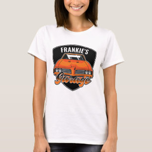 Persoonlijke 1969 Ram Air 400 Muscle Car Garage T-shirt