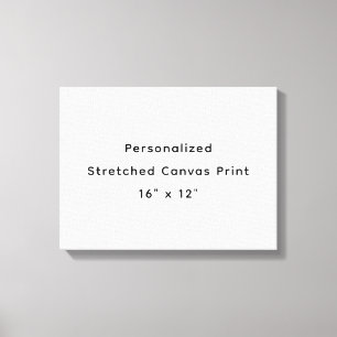 Persoonlijke 40 x 30 cm canvas print met spanframe