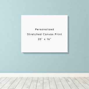 Persoonlijke 50 x 40 cm canvas print op spanramen