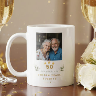 Persoonlijke 50e trouwdagmok koffiemok