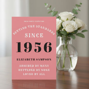 Persoonlijke 70e verjaardag 1956 Voeg uw naam toe  Kaart