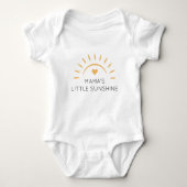 Persoonlijke Aandacht Cute Little Sunshine Romper (Voorkant)