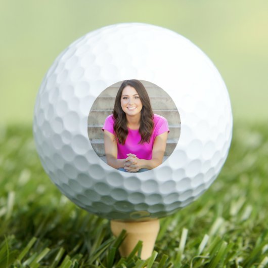 Persoonlijke aangepaste afbeelding golfballen