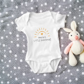 Persoonlijke Aangepaste Cute Little Sunshine Romper
