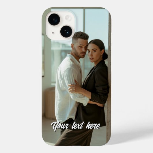 Persoonlijke aangepaste foto Case-Mate iPhone case (Achterkant)