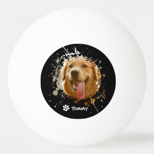 Persoonlijke aangepaste foto met naam pingpongballen