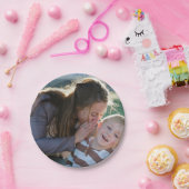 Persoonlijke aangepaste foto papieren bordje (Feest)