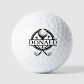 Persoonlijke aangepaste golfbal, aangepaste naam & golfballen (Voorkant)