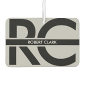 Persoonlijke aangepaste luchtverfrisser (Achterkant)