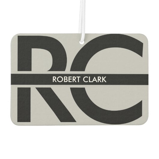 Persoonlijke aangepaste luchtverfrisser (Achterkant)