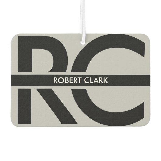 Persoonlijke aangepaste luchtverfrisser (Voorkant)